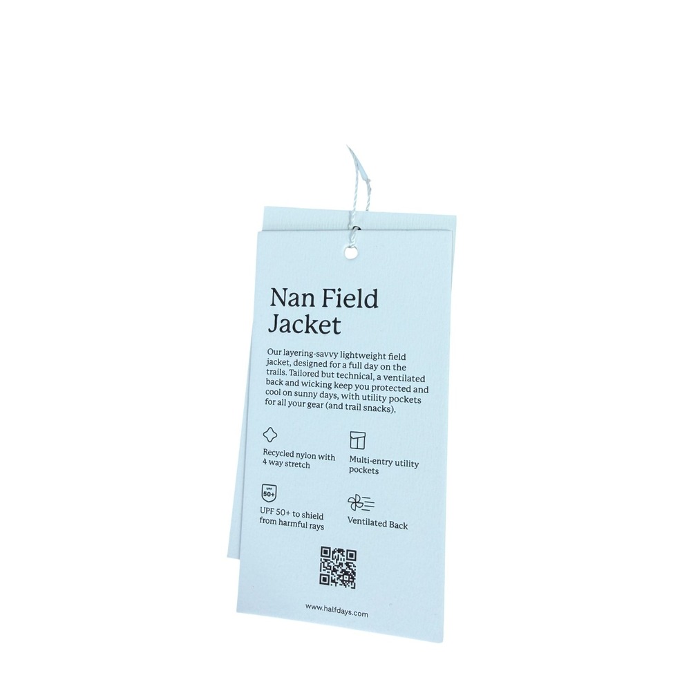 Halfdays Women's Nan Field Jacket Full Zip Nuthatch Brown Size XSMALL XS NWT - Picture 4 of 6